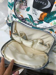 MYPEA Jungle Print Multifunction Maternity Backpac