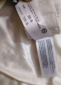 White Lace Trim Bra With Beautiful  Penty