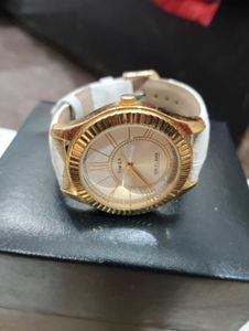 Elegant Gold-Tone Timex Wristwatch