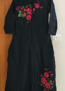 Vishudh Black kurta (Bust 34)