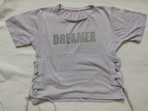 Dreamer Lace-Up T-Shirt