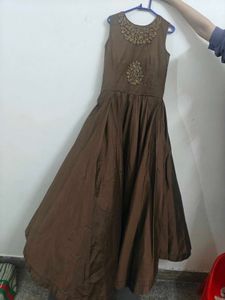 Beautiful Brown Ethnic Gown
