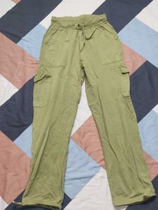 Olive Green Cargo Pants