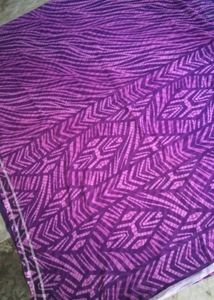 brand new Leheriya purple saree attached फॉल