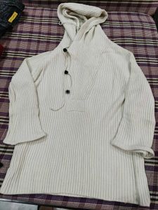 Hooded Knit Sweater