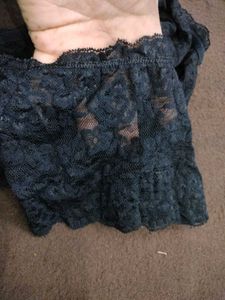 Black Lace High-🤎Waisted Panty
