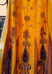 Exquisite Yellow Lehenga only
