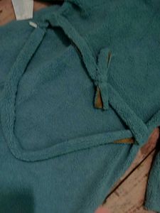Cozy Teal Teddy Coat