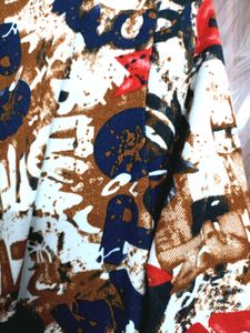 Multicolor Cotton Shrug