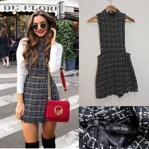 Chic Tweed Mini Dress