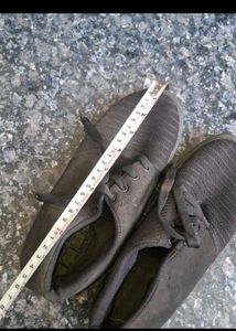 Classic Black Canvas Sneakers