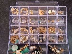 2 Layer Acrylic Jewelry Storage Box With Lid