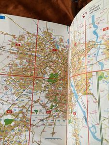 Vintage Delhi city Map