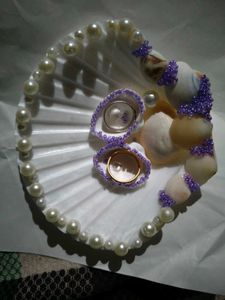 Decorative Seashell Ring Holder