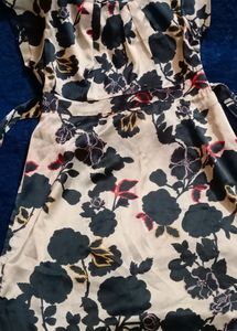 White Printed Dress