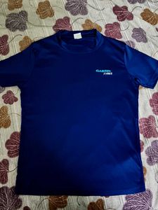 Royal Blue Dry Fit Round Neck T-Shirt | Gabriel Ty