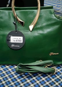 Millitary Green Color Brand New Hand Bag