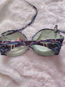Boho Paisley Print Bikini Top
