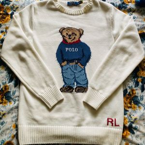 Polo Bear Knit Sweater