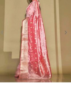 New Saree With Blouse Piece Ready To Wear