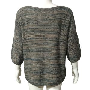 Cozy Striped Boat Neck Sweater