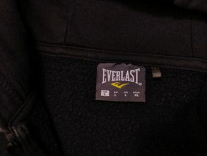 Everlast Men's Black Hooded Sweatshirt