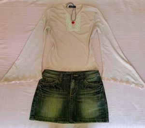 Y2K Blush Pink Flare Sleeve Top