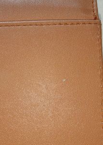 Tan Quilted Crossbody Bag