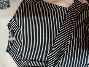Classic Striped Cotton Top(WILL STOCKOUT SOON)