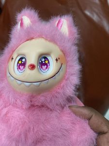 Fluffy Pink Fairy Labubu Plush Bagcharm