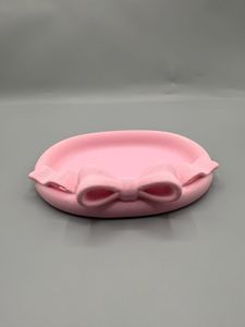 Blush Enhanced  Bow Jewelry Dish