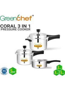 Pack Of 3 Combo Pressure Cooker Sell 💥