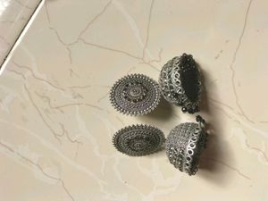 Oxidised Earings Set