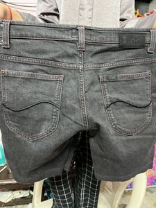 Black Denim shorts