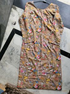 Beautiful Floral Print Kurta