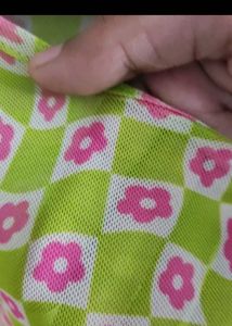 Funky Floral Print Ruched Tee