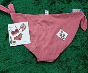 Ribbed 🆕🎁Pink Bikini Bottom