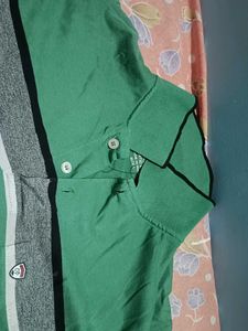 Men's Striped Polo T-Shirt