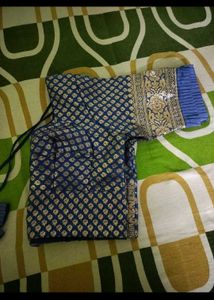 unused pure banarasi blouse ( fixed price)