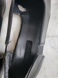 Classic Black Slingback Heels