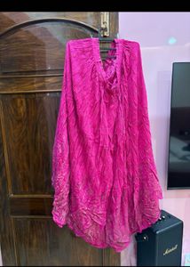 Set of 3 Floral Print Long Skirts