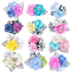 Set of 12 Floral Decorative DIY Pieces
