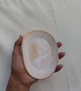 Marble design trinket tray