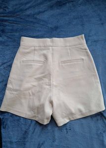High-Waisted Tailored Shorts