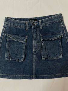 Mini Skirts with Front Pockets
