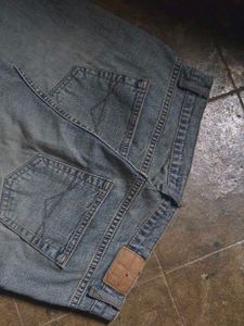 Mens 2000s denim flared jeans
