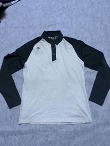 Descente Long Sleeve Polo Shirt