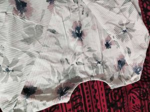Floral Print Kurta