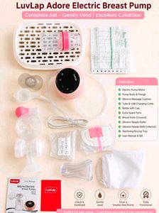 LuvLap Adore Electric Breast PumpComplete Set