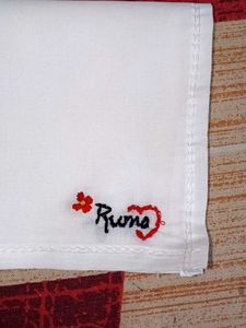 customized name handkerchief